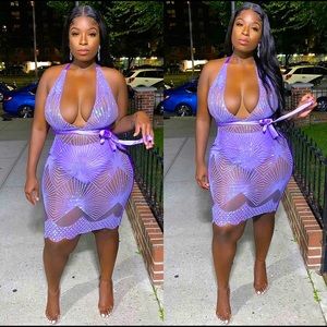 Boutique Glitter Dress